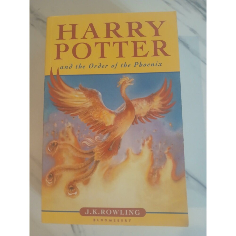 Harry Potter and the Order of the Phoenix First Edition UK Paperback